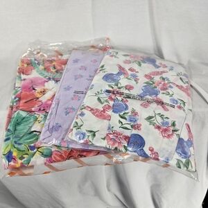 ot of 3 Lane Bryant Dusters Women's 1 X Lasting Comfort Floral Sleeveless NOS